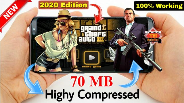 How to Download GTA III 2020 Highy Compressed in Mobile 100% Working For All (Mali GPU) By Techy Aman Lalani