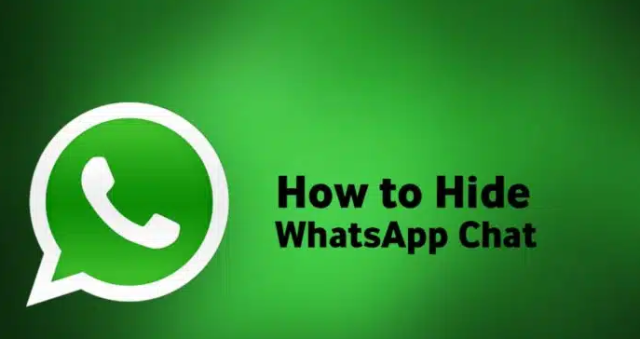 How to Hide personal WhatsApp chat