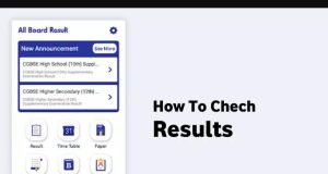 How to Check 10th & 12th Result.