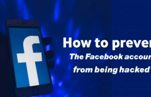 How to prevent the Facebook account from being hacked?
