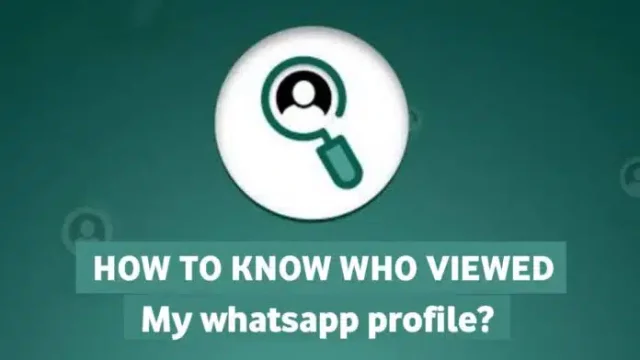 How to know who viewed my WhatsApp profile?