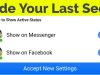 How To Hide The Last Seen On Facebook?