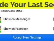 How To Hide The Last Seen On Facebook?