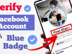How to verify the Facebook account?