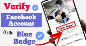 How to verify the Facebook account?