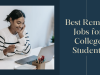 Navigating the Virtual Classroom: Remote Jobs for College Students in 2023