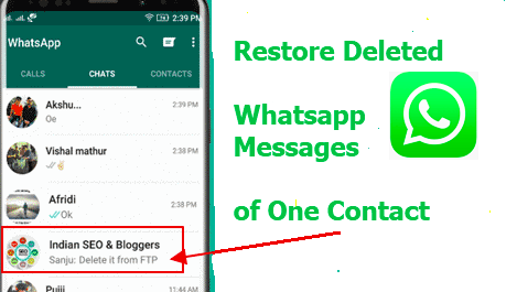 Hacks and Tricks: How to Recover Deleted WhatsApp Messages