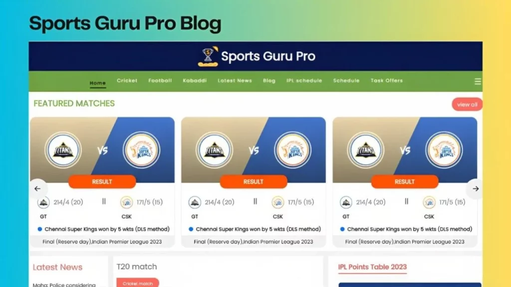 Sports Guru Pro